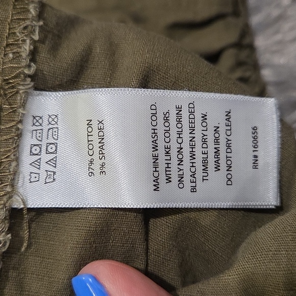 Rachel Zoe Olive Midi Cargo Skirt Size L! - Picture 3 of 8